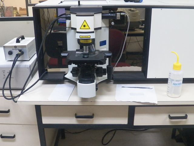 Espectrômetro Raman  