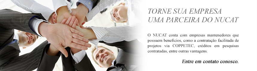 Torne sua empresa uma parceira do NUCAT